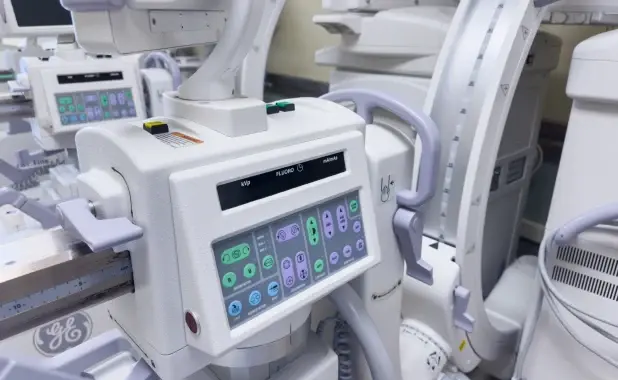 Medical equipment image used with the original high-end imaging industry update